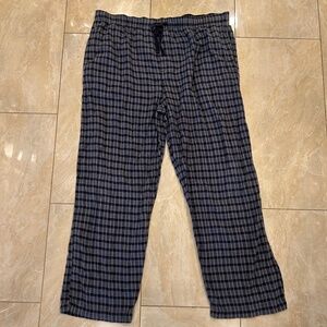 Men's Extra Cozy 100% Soft Cotton Plaid Pajama Pants